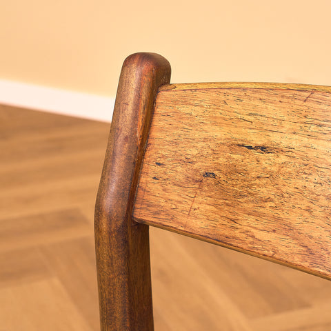 Danish dining chairs in birch by Erik Kirkegaard
