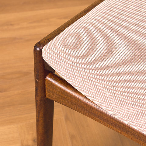 Danish dining chairs in birch by Erik Kirkegaard