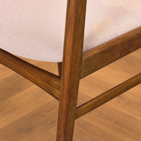 Danish dining chairs in birch by Erik Kirkegaard