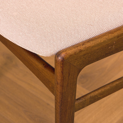 Danish dining chairs in birch by Erik Kirkegaard