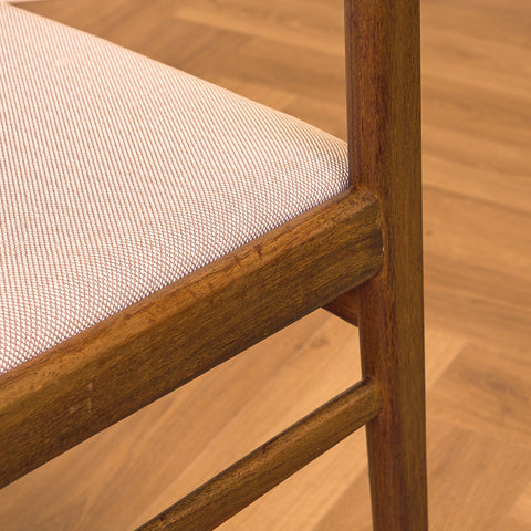 Danish dining chairs in birch by Erik Kirkegaard