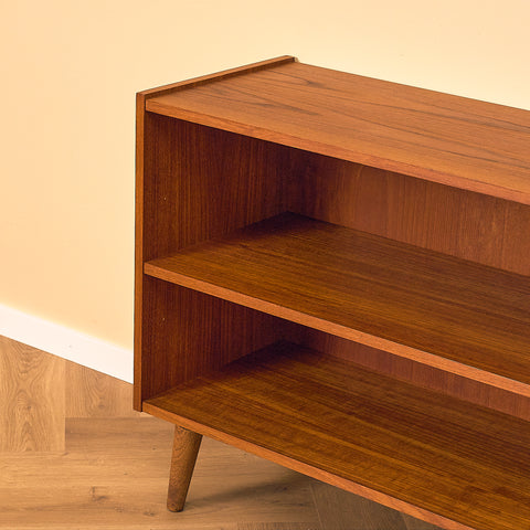 Low Teak Bookshelf