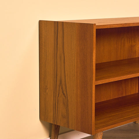 Low Teak Bookshelf