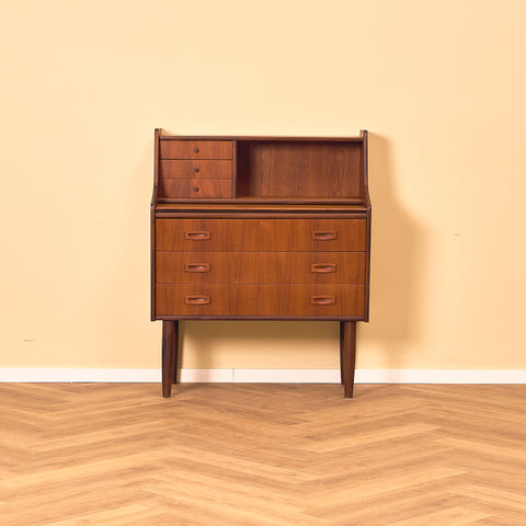 Danish secretary in teak