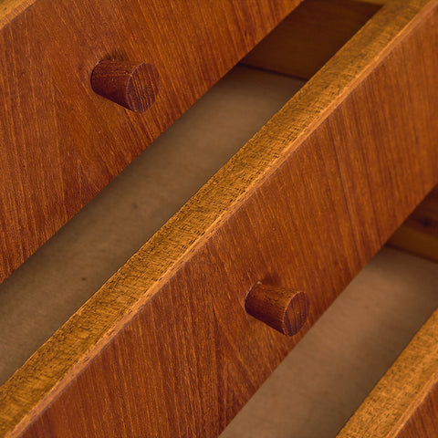Danish secretary in teak