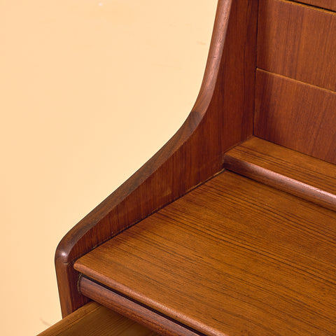 Danish secretary in teak