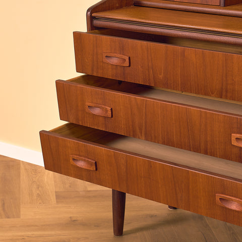 Danish secretary in teak