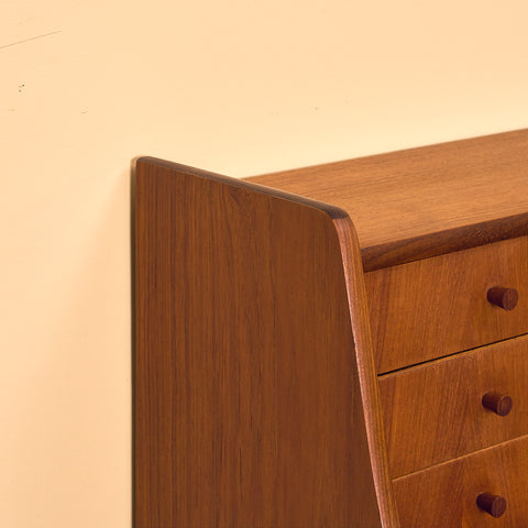 Danish secretary in teak