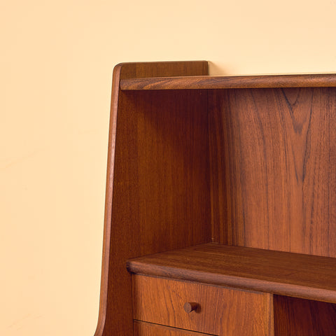 Danish secretary in teak by Hanbjerg Møbelfabrik