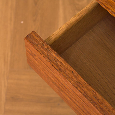 Danskt skrivbord i teak, modell 'EP 401' av Kai Kristiansen för Feldballes Møbelfabrik