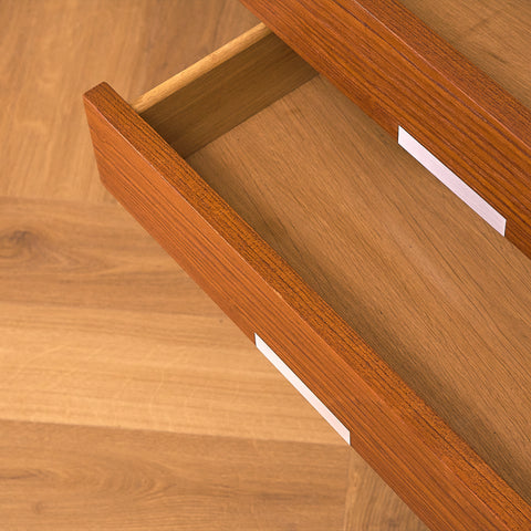 Danskt skrivbord i teak, modell 'EP 401' av Kai Kristiansen för Feldballes Møbelfabrik