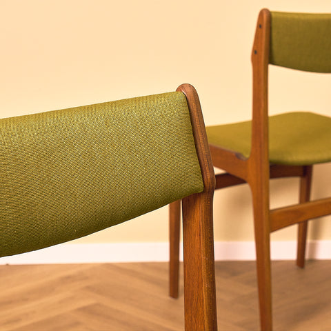 Erik Buch Teak Dining Chair, Nova Stolefabrik