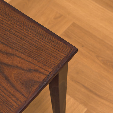 Danish set of nest of tables in Santos rosewood by Kvalitet Form Funktion