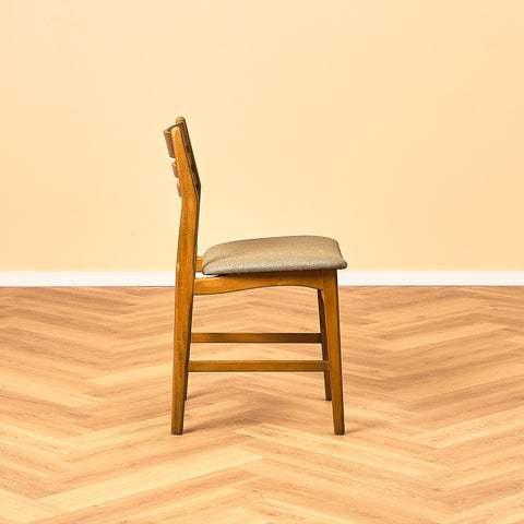 Boltinge Stolefabrik Teak and Beech Dining Chair