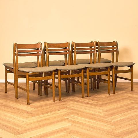 Boltinge Stolefabrik Teak and Beech Dining Chair