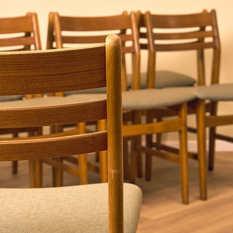 Boltinge Stolefabrik Teak and Beech Dining Chair