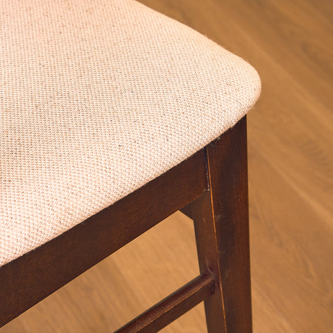 Danish dining chairs in teak and beech by Findahl