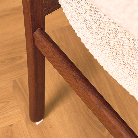 Danish dining chairs in walnut