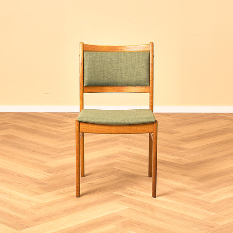 Swedish dining chairs in oak