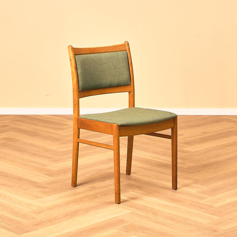 Swedish dining chairs in oak