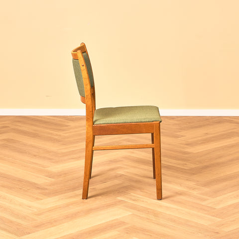 Swedish dining chairs in oak