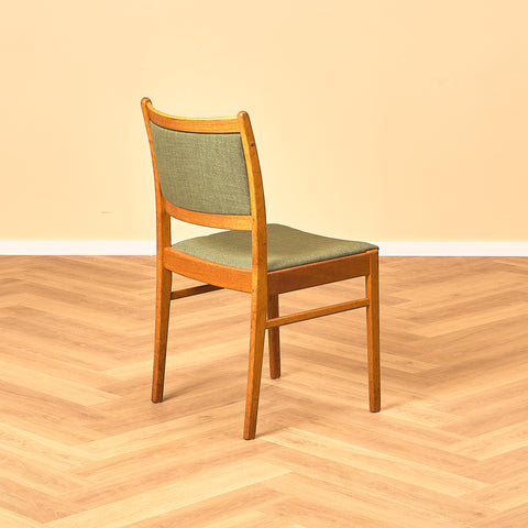 Swedish dining chairs in oak