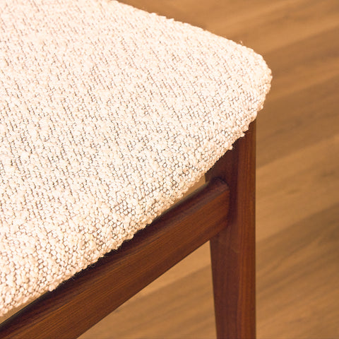 Danish dining chairs in walnut