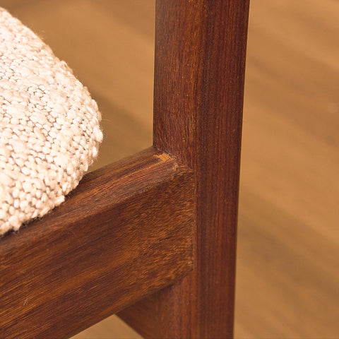 Danish dining chairs in walnut