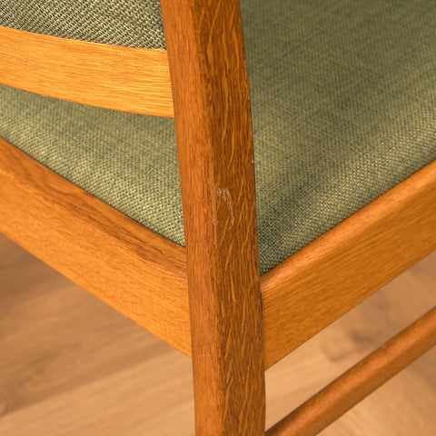 Swedish dining chairs in oak