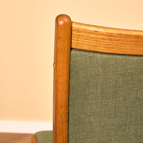Swedish dining chairs in oak
