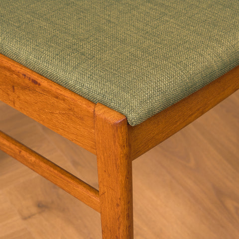 Swedish dining chairs in oak