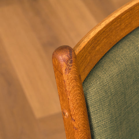 Swedish dining chairs in oak