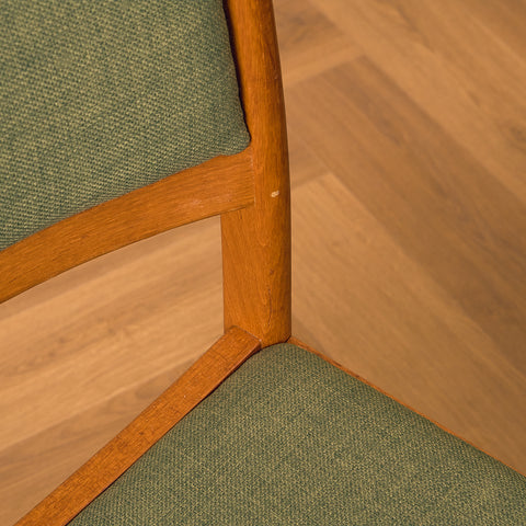Swedish dining chairs in oak
