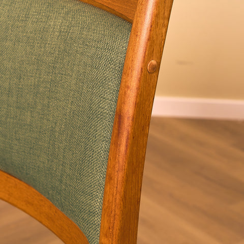 Swedish dining chairs in oak