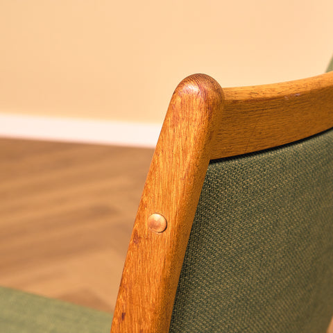 Swedish dining chairs in oak