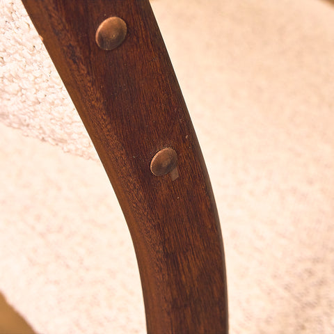 Danish dining chairs in walnut