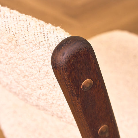 Danish dining chairs in walnut