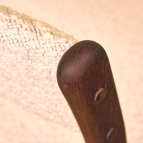 Danish dining chairs in walnut