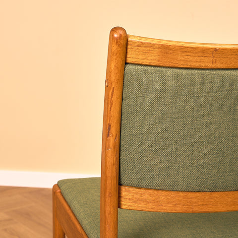 Swedish dining chairs in oak