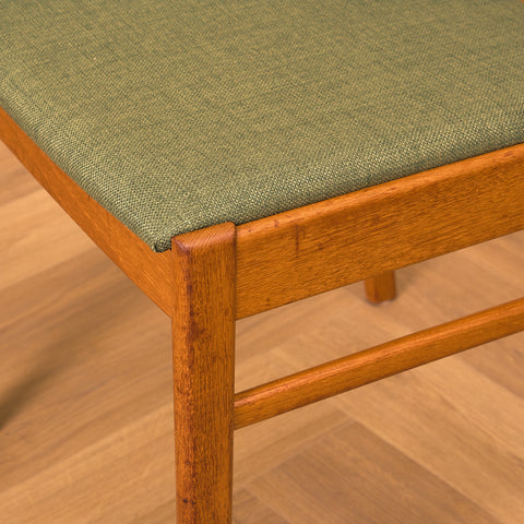 Swedish dining chairs in oak