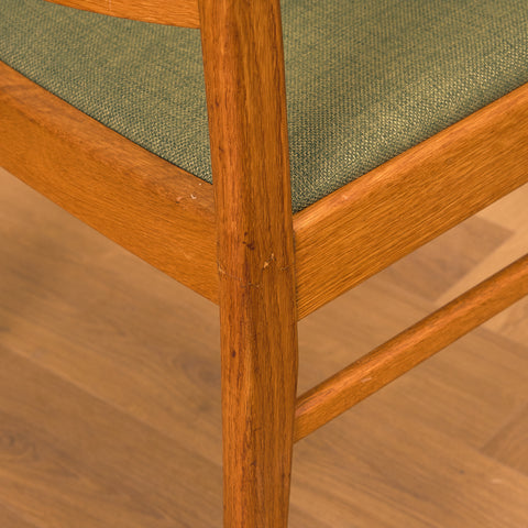 Swedish dining chairs in oak