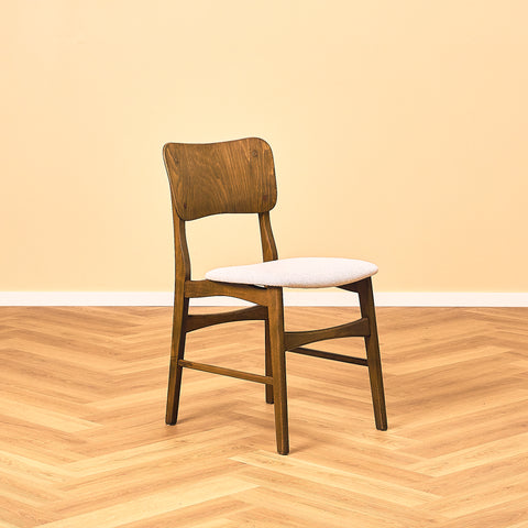 Ib Kofod-Larsen Teak and Beech Dining Chair