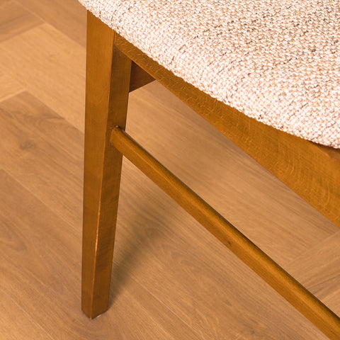 Dining chairs in teak & beech by Farstrup, model 210