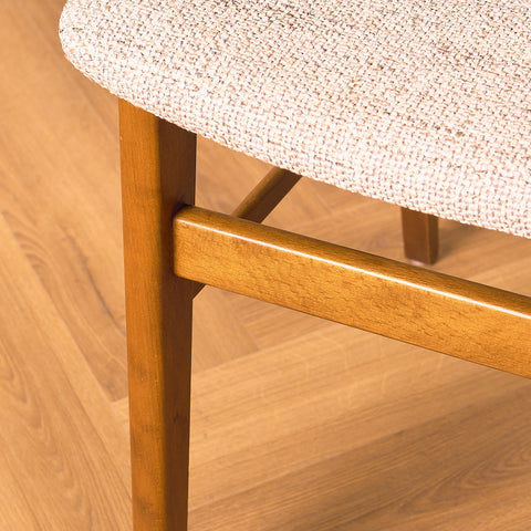Dining chairs in teak & beech by Farstrup, model 210