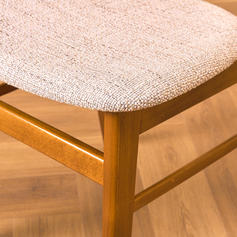 Dining chairs in teak & beech by Farstrup, model 210