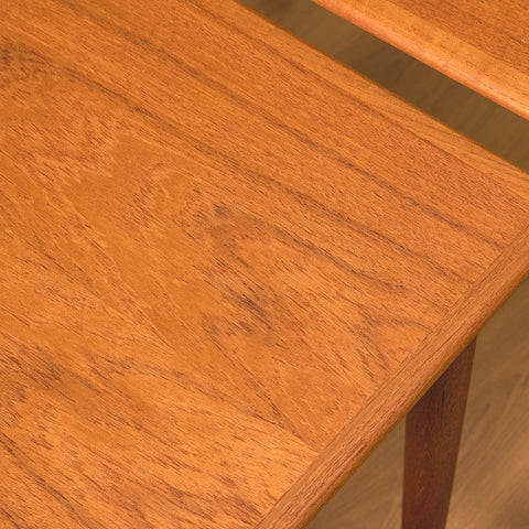 Danish nest of tables in teak