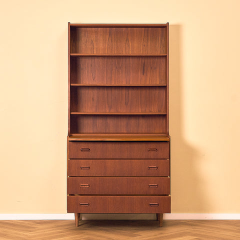 Svensk bokhylla i teak