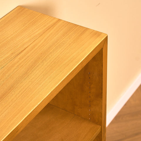 Swedish bookshelf in oak and birch