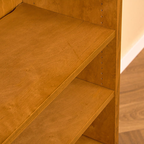 Swedish bookshelf in oak and birch