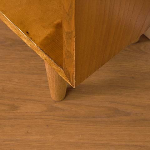 Swedish bookshelf in oak and birch